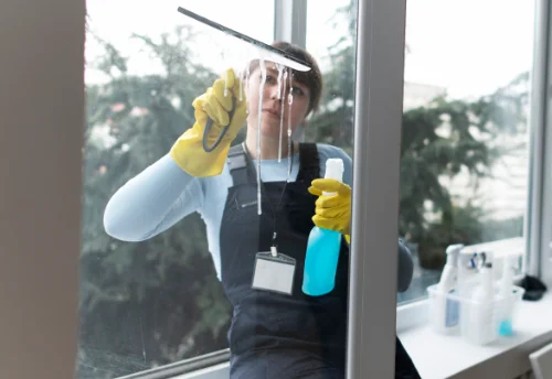 Nettoyage de vitres intérieures et extérieures à Abilly